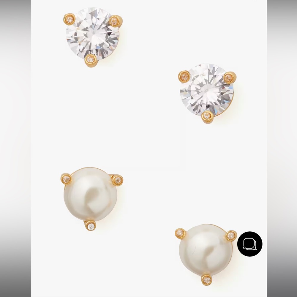 Kate Spade Rise And Shine 2-stud Set